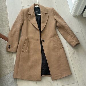 Zara Women's Camel Coat